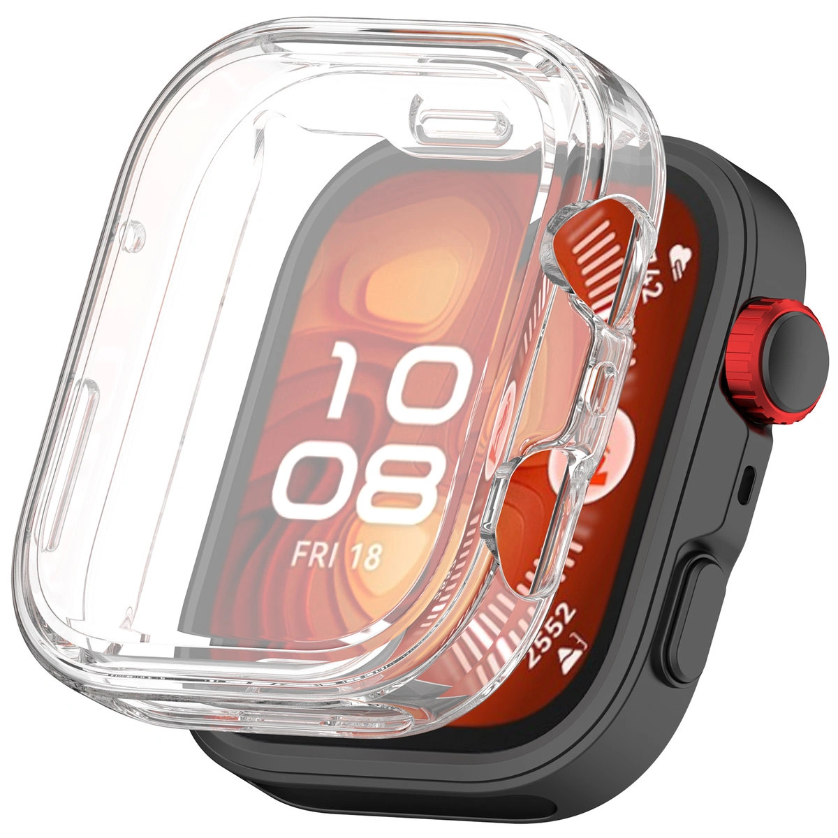Plecki ze szkłem Bizon Case Watch Felipe dla Huawei Watch Fit 4 Pro